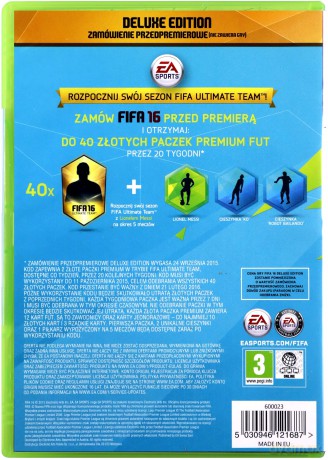 FIFA 16 - Deluxe Edition - [XBOX 360]