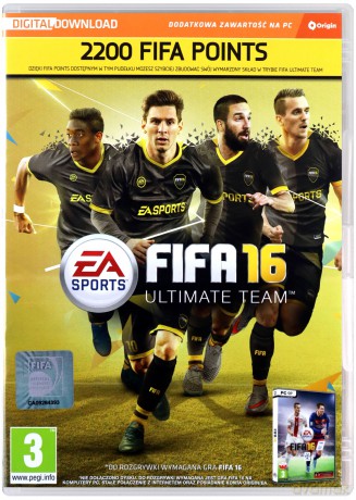 FIFA 16 2200 FIFA Points - Download Code - [GRA PC]