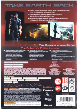 Mass Effect 3 N7 - Collector'S Edition - [GRA XBOX360]