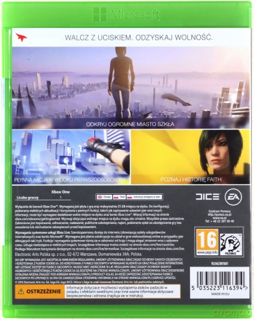 Mirror'S Edge Catalyst [GRA XBOX ONE]
