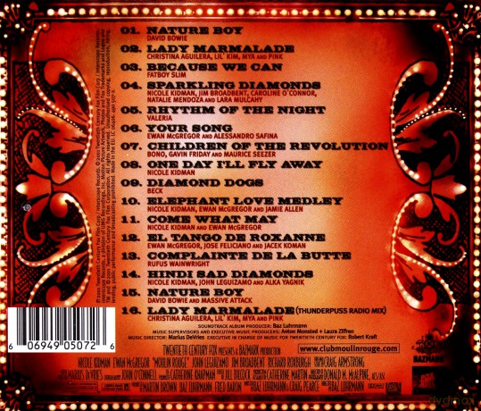 Moulin Rouge soundtrack [CD]
