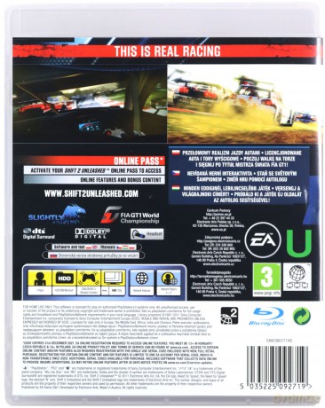 Shift 2 Unleashed [GRA PS3]