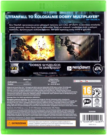 Titanfall [GRA XBOX ONE]