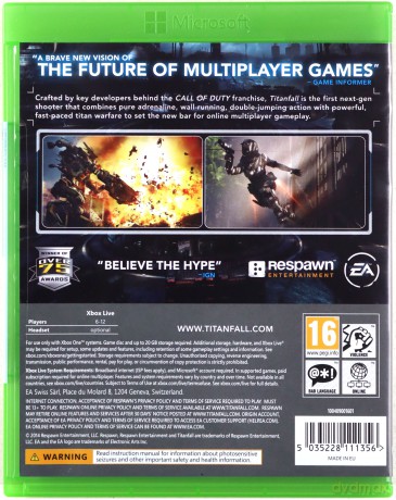 Titanfall [GRA XBOX ONE]