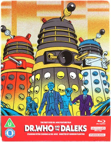 Dr. Who and the Daleks (Doktor Who i Dalekowie) (steelbook) [Blu-Ray 4K]+[Blu-Ray]
