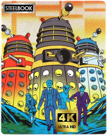 Dr. Who and the Daleks (Doktor Who i Dalekowie) (steelbook) [Blu-Ray 4K]+[Blu-Ray]
