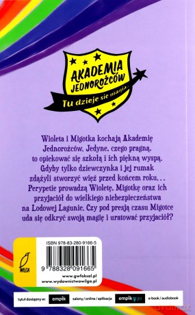 Akademia jednorożców (Tom 11) Wiola i Migotka - Julie Sykes [KSIĄŻKA]