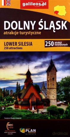 Dolny Śląsk - mapa atrakcji 2022 - PL/EN [KSIĄŻKA]