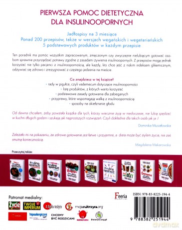 Insulinooporność. Szybkie dania - Magdalena Makarowska, Dominika Musiałowska [KSIĄŻKA]