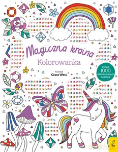 Magiczna kraina. Wypukłe naklejki [KSIĄŻKA]