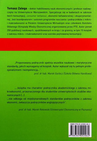 Mikroekonomia - Tomasz Zalega [KSIĄŻKA]