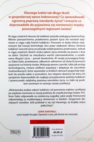 Podróż ludzkości. O pochodzeniu bogactwa i nierówności - Oded Galor [KSIĄŻKA]
