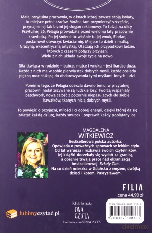 Pracownia dobrych myśli - Magdalena Witkiewicz [KSIĄŻKA]
