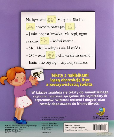 Nauczę Się Czytać Z Naklejkami 5-8 Lat - Opracowanie Zbiorowe [KSIĄŻKA]