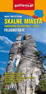Skalne Miasta - mapa papierowa [KSIĄŻKA]
