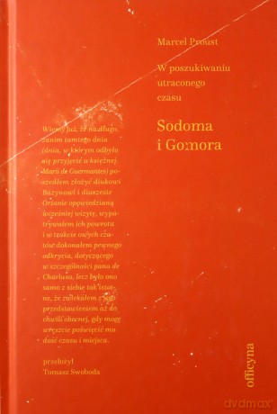 Sodoma i Gomora - Marcel Proust [KSIĄŻKA]