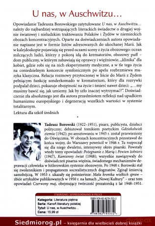 U nas, w Auschwitzu... - Tadeusz Borowski [KSIĄŻKA]