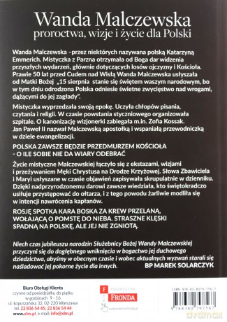 Wanda Malczewska; proroctwa, wizje i życie dla Polski - Grzegorz Augustynik [KSIĄŻKA]