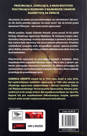 Wspomnienia egzorcysty. Moje życie w walce z szatanem - Marco Tosatti, Gabriele Amorth [KSIĄŻKA]