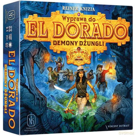 Wyprawa do El Dorado - Demony dżungli - Reiner Knizia [GRA]