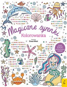 Wypukłe naklejki. Magiczne syrenki [KSIĄŻKA]