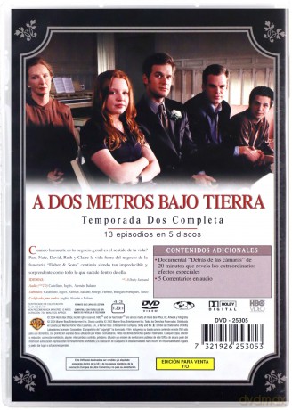 Six Feet Under Season 2 (Sześć stóp pod ziemią) [5DVD]
