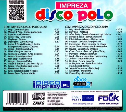 Impreza Disco Polo 2020 (digipack) [2CD]