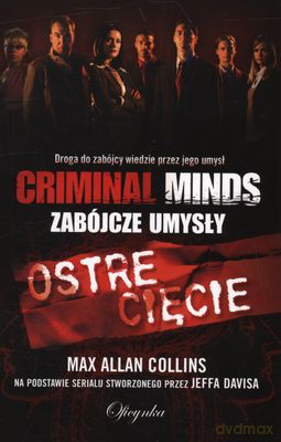 Zabójcze Umysły Ostre Cięcie - Max Allan Collins [KSIĄŻKA]