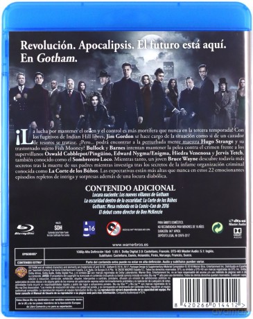 Gotham Season 3 [4xBlu-Ray]