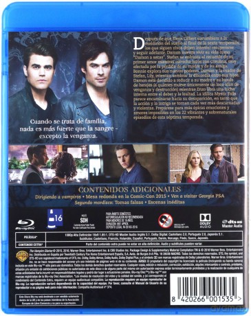 The Vampire Diaries Season 7 (Pamiętniki wampirów) [3xBlu-Ray]