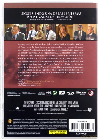 The West Wing Season 5 (Prezydencki poker) [6DVD]