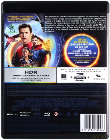 Spider-Man: Bez drogi do domu [Blu-Ray 4K]+[Blu-Ray]