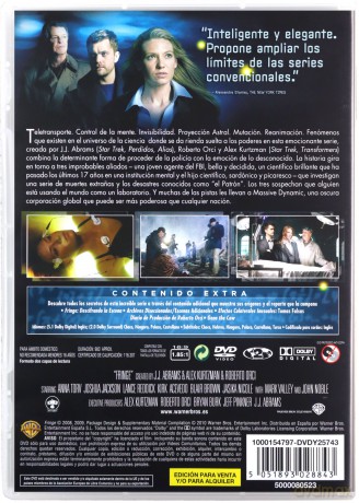 Fringe: Na granicy światów Sezon 1 [7DVD]