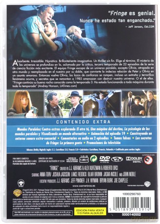 Fringe Season 3 (Fringe: Na granicy światów) [6DVD]