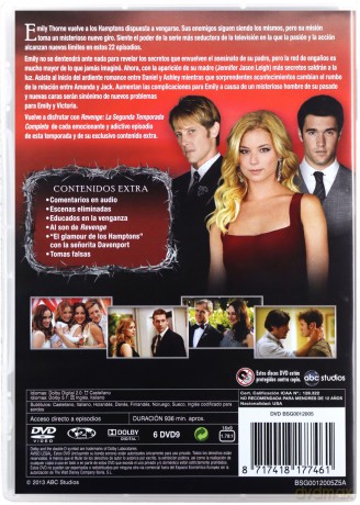 Revenge Season 2 (Zemsta) [6DVD]