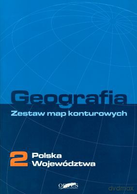 Geogafia Zestaw Map Konturowych Polska Województwa [KSIĄŻKA]