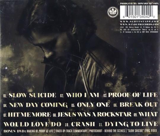 Scott Stapp: Proof Of Life [CD]