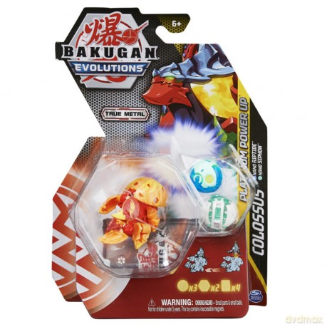 Bakugan Evolustions Ekstra Moc Kula + nanogans Pack 1 [FIGURKA]