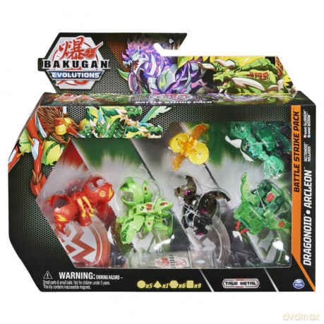 Bakugan Evolustions Mega rozgrywka Pack 1 [FIGURKA]