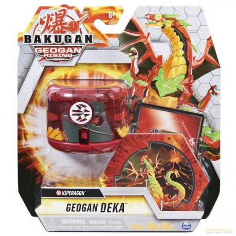 Bakugan Jumbo Geogan Amphisbaena Red [FIGURKA]