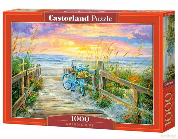 CASTORLAND 1000 el. Poranna przejażdżka [PUZZLE]