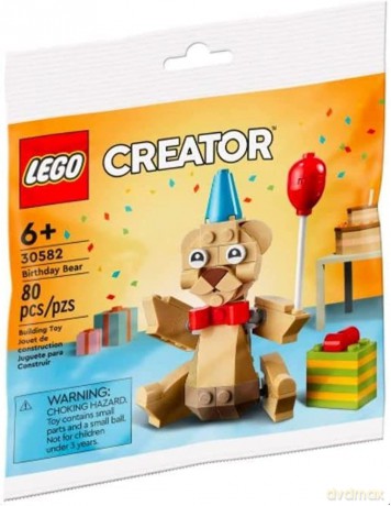 Creator 30582 Urodzinowy niedźwiedź [KLOCKI]