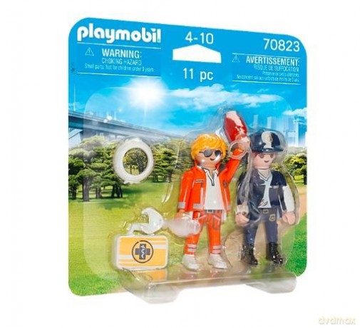 Duo Pack 70823 Lekarz pogotowia i policjantka