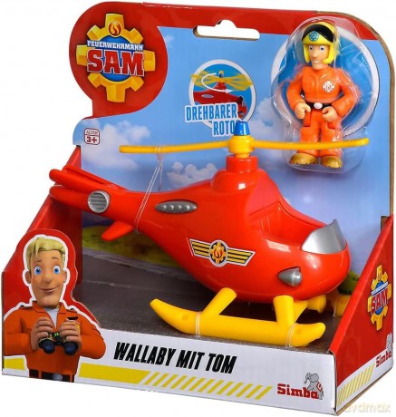 Helikopter Strażak Sam Wallby mini