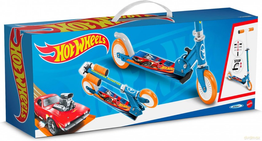 Hulajnoga 2-kołowa Stamp - Hot Wheels