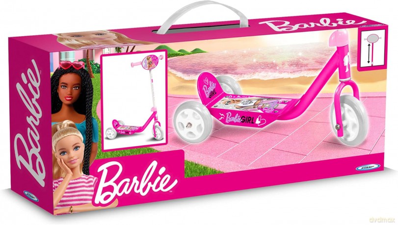 Hulajnoga 3-kołowa Stamp - Barbie