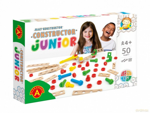 Mały konstruktor Junior 50 el.