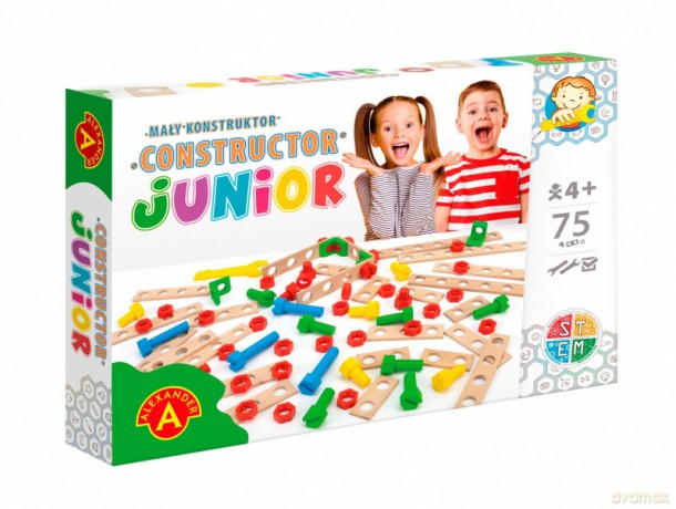 Mały konstruktor Junior 75 el.