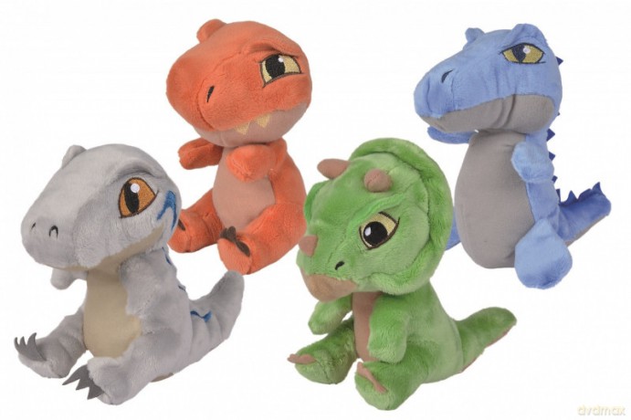 Maskotka Jurassic Park Dinusie 18 cm 4 rodzaje mix
