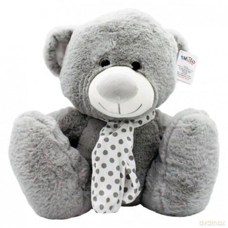 Maskotka Srebrna kolekcja Miś szary 25 cm